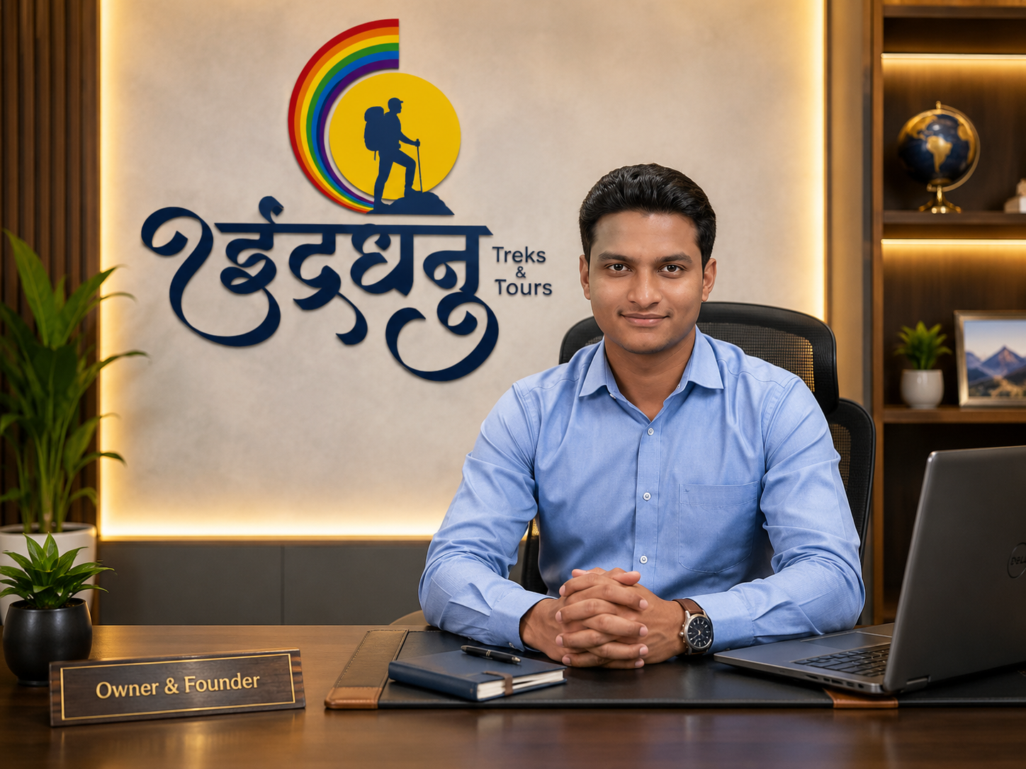Hrushikesh Wanjale, Owner and Founder of Indradhanu Tourism